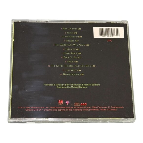 Blues Traveler CD Four 1994 A&M Records Rock Album Run-Around Hook Made Canada - Picture 6 of 7